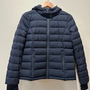 Women’s Michael Kors navy blue puffer